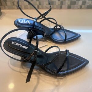 Gia borgini sandals black